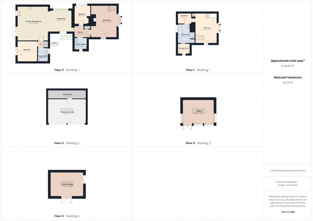 Floorplan for Thornham Parva, Eye, Suffolk, IP23 8EY