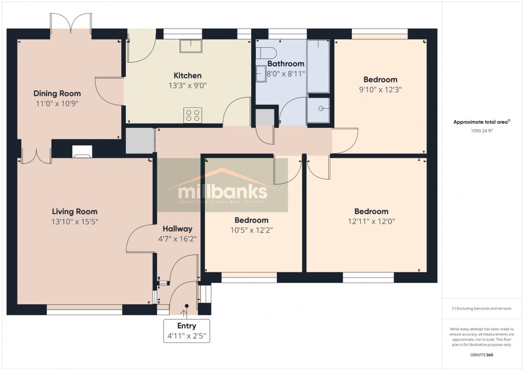 Floorplan for Garboldisham Road, East Harling, Norwich, Norfolk, NR16 2PU