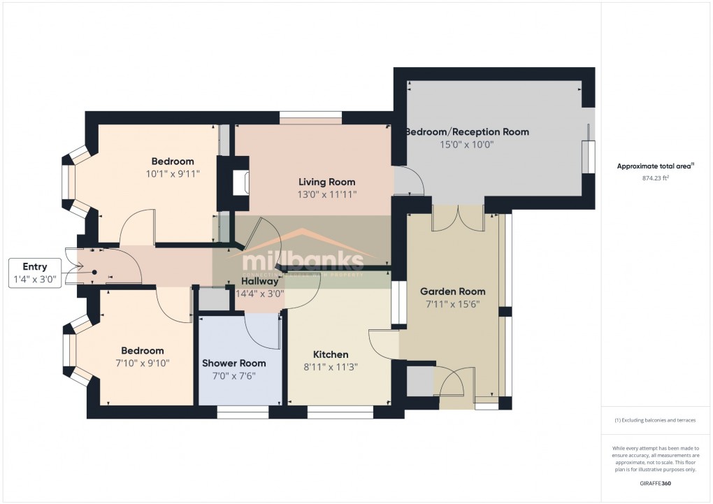 Floorplan for Hargham Road, Attleborough, Norfolk, NR17 2ES