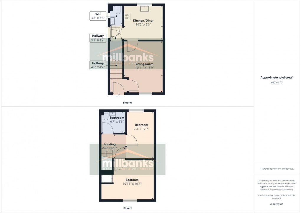 Floorplan for Cromwell Road, Weeting, Brandon, Norfolk, IP27 0QU