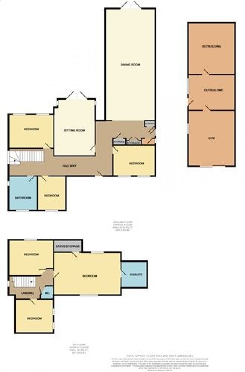 Floorplan for Crown Street, Banham, Norwich, Norfolk, NR16 2EX