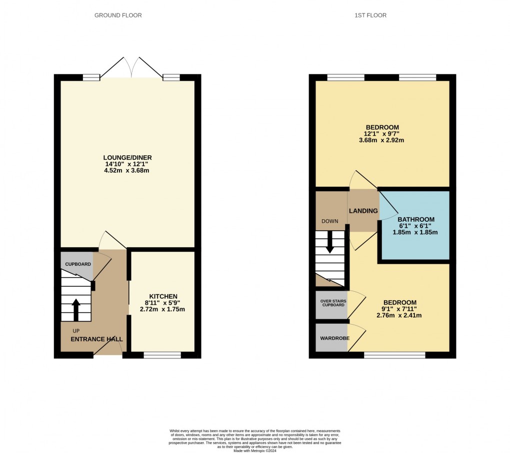 Floorplan for Chapel Road, Attleborough, Norfolk, NR17 2JW