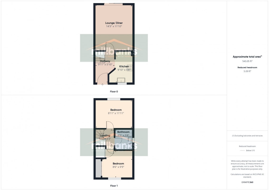 Floorplan for Speedwell Close, Attleborough, Norfolk, NR17 1XP