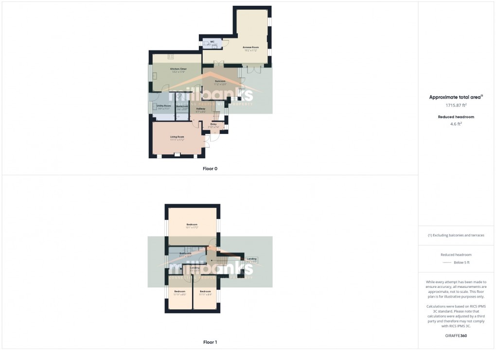 Floorplan for Tanns Lane, North Lopham, Diss, Norfolk, IP22 2LZ