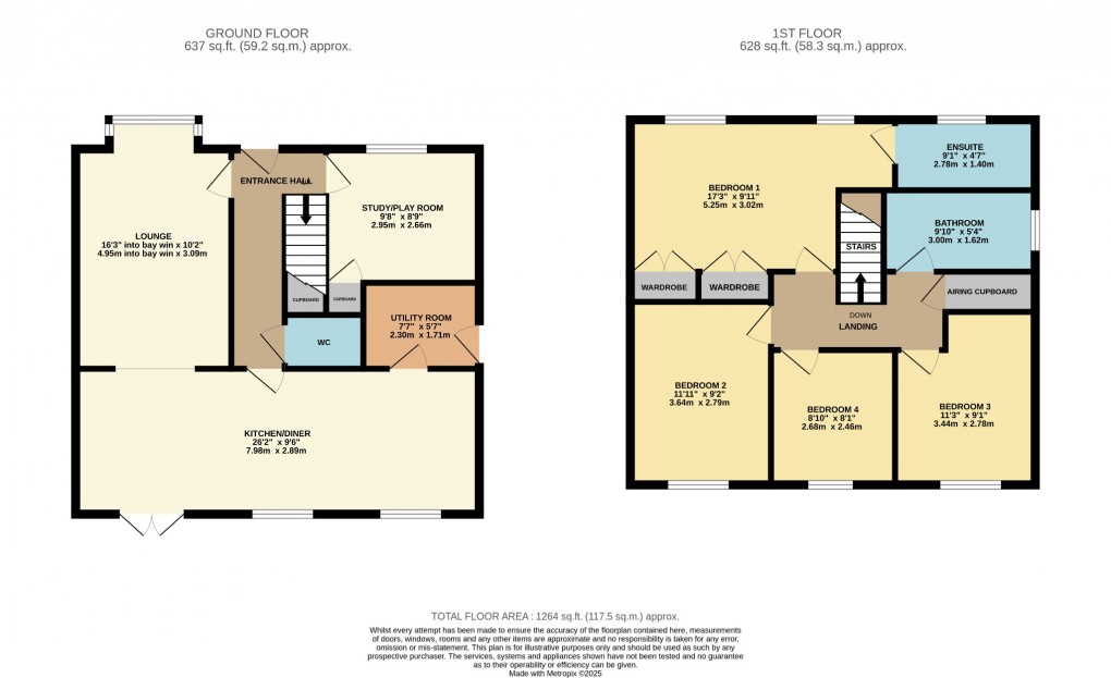 Floorplan for Windsor Court, Diss, Norfolk, IP22